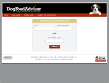 Tablet Screenshot of directory.dogfoodadvisor.com
